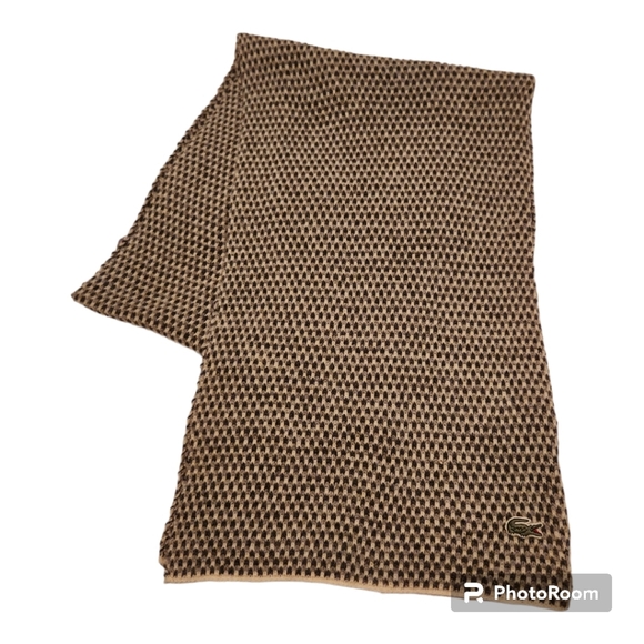 Lacoste Large Winter Scarf - Picture 4 of 4